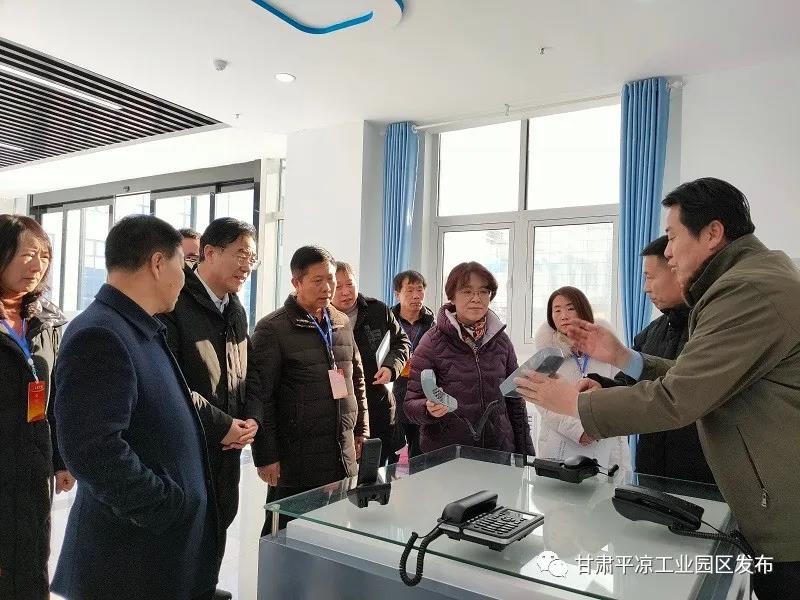 省市人大代表來平涼工業(yè)園區(qū)視察(圖3)